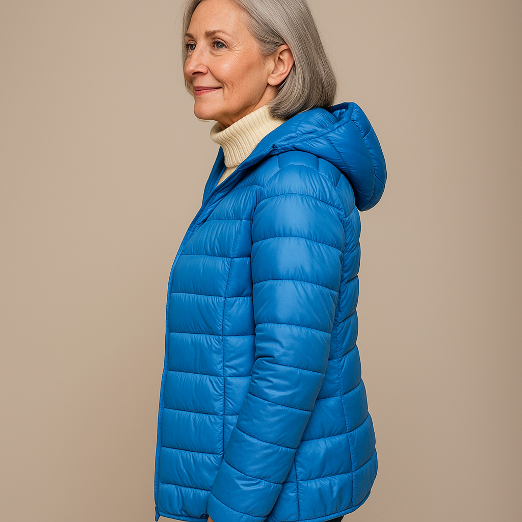 Leighton™ | Hooded Puffer Jacket - Blue