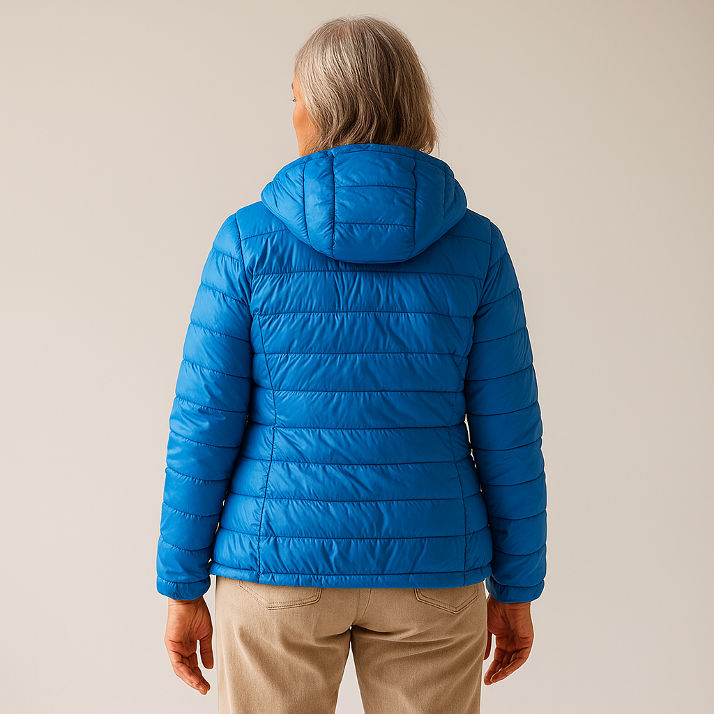 Leighton™ | Hooded Puffer Jacket - Blue